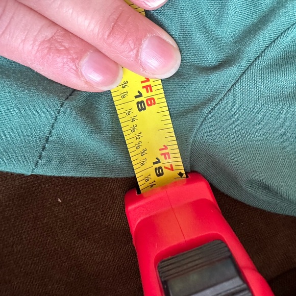 BCBG Blue & Green Asymmetrical Handkerchief Wrap Sz. S - Picture 10 of 13